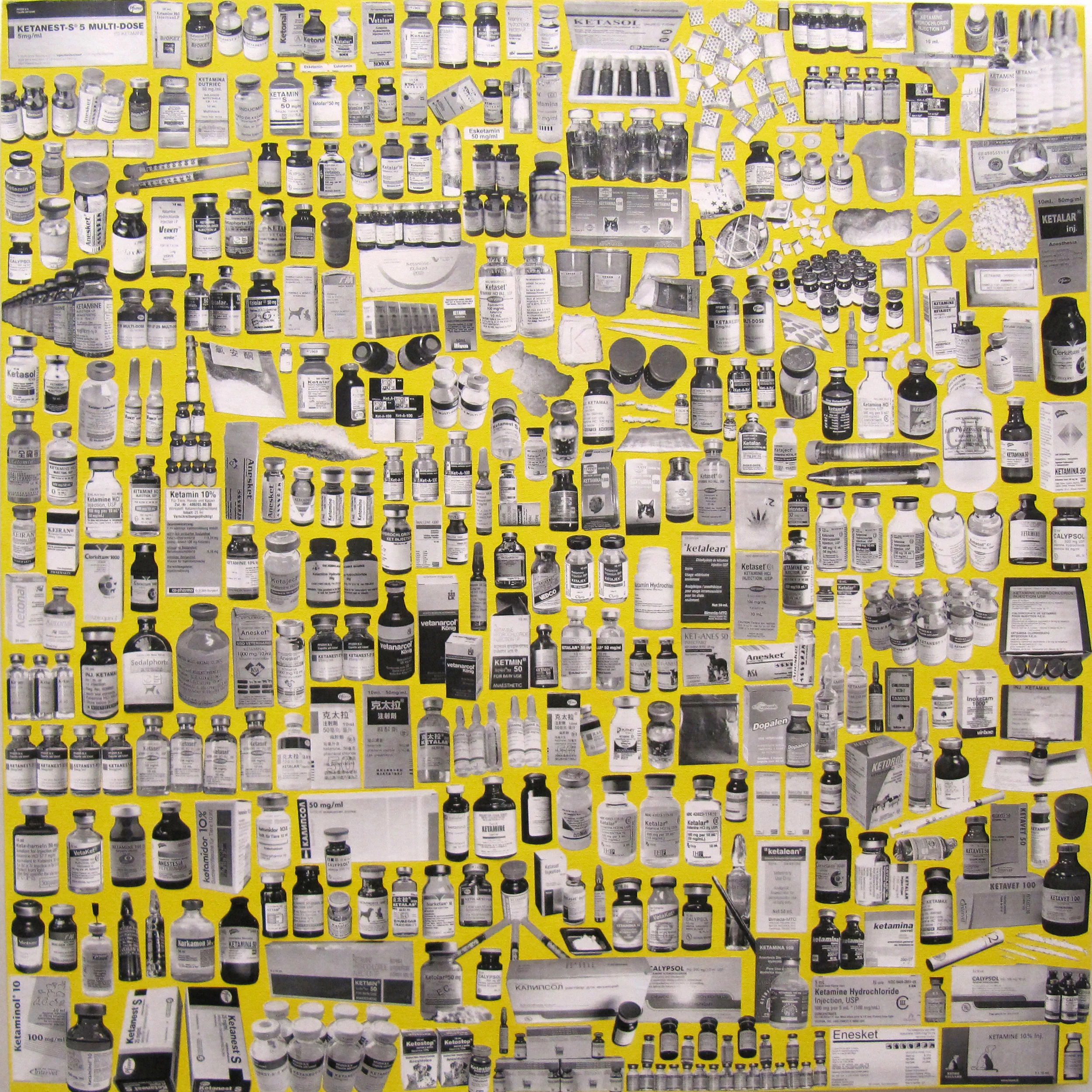 Pharmacopeia Quilt, 2013 (Ketamine)