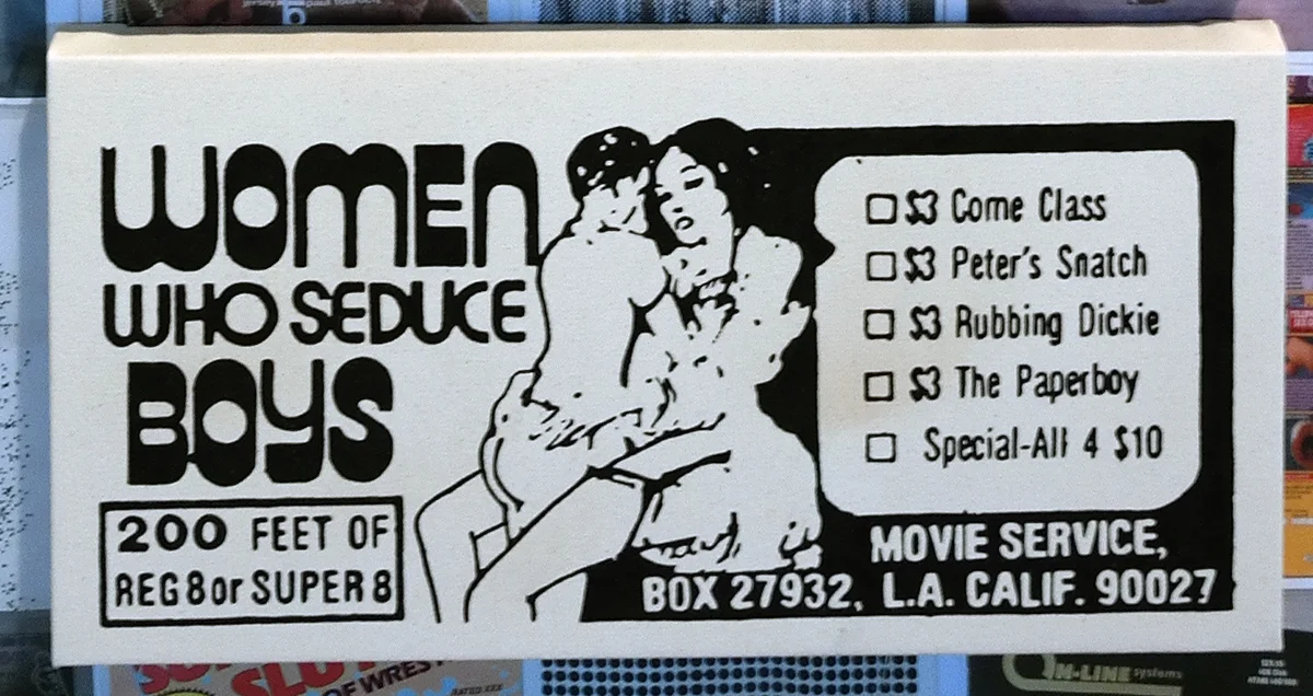Women Who Seduce Boys, 2013