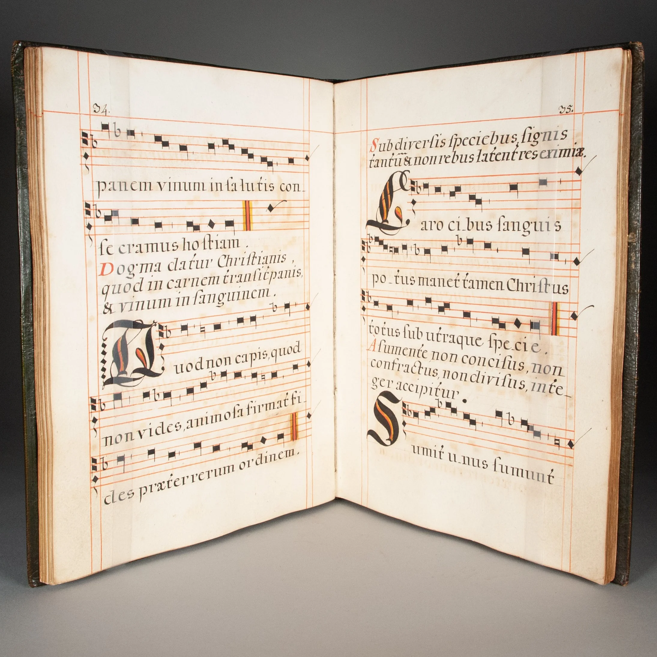 Lavish presentation manuscript by accomplished provincial scribe
