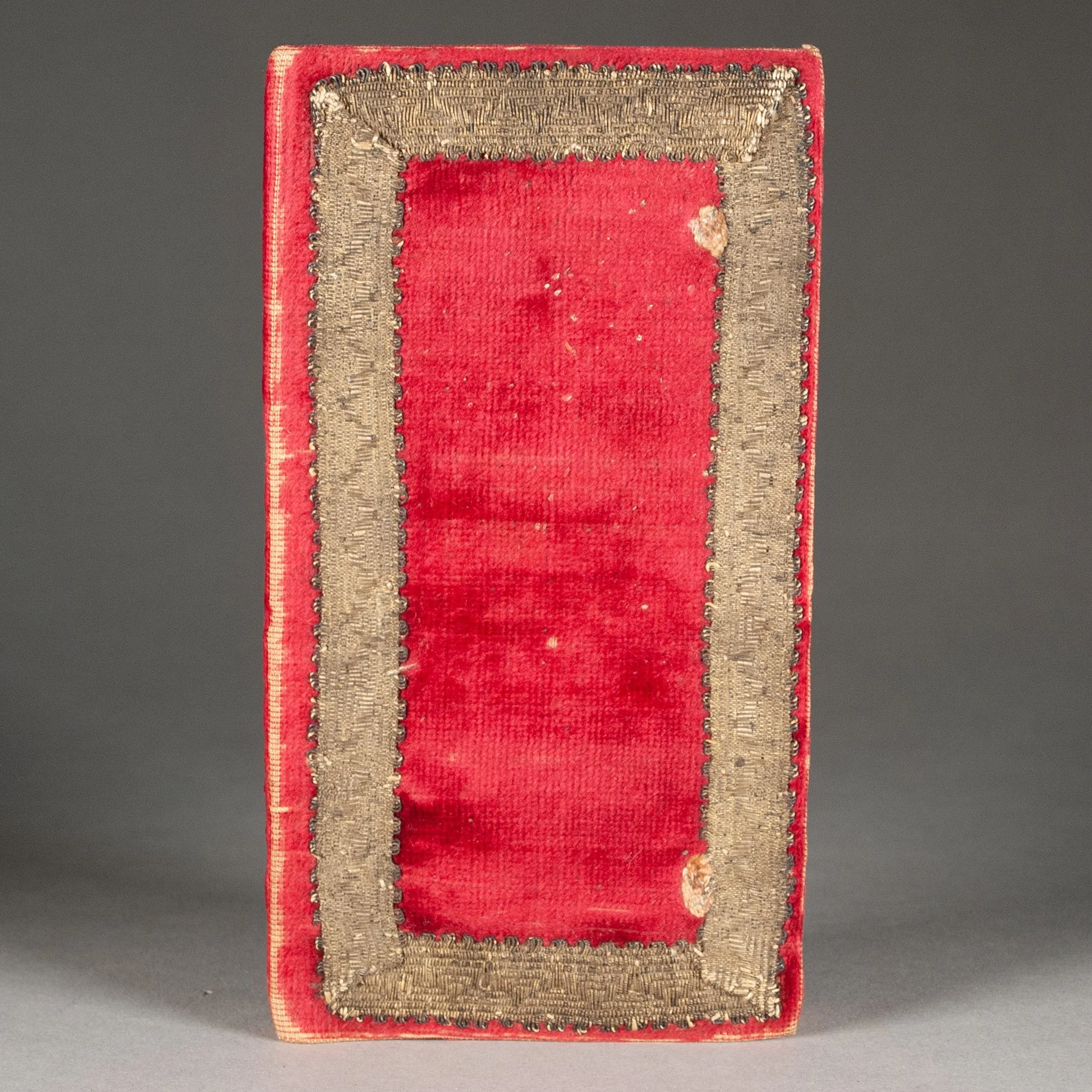 Rare libretto in velvet binding