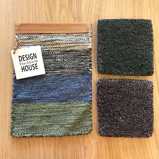 Excited to be sending out a number of samples today including these lovely rug samples by Design House Stockholm. If you would like any samples of our products for a closer look, then please get in touch!