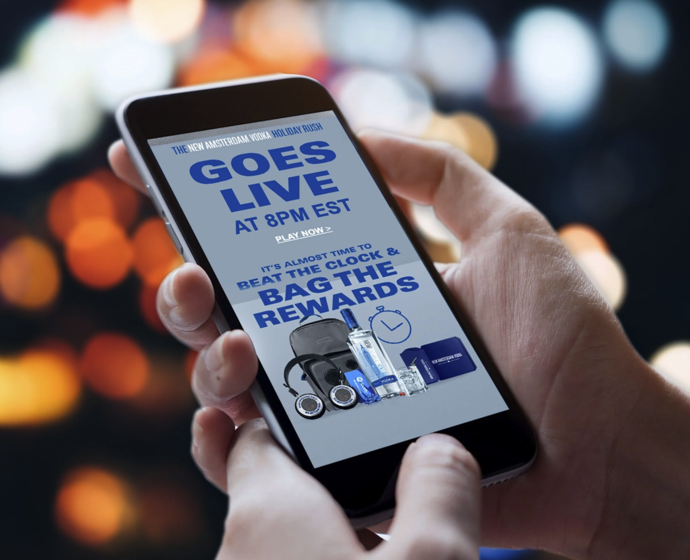 Holiday Trivia Game  New Amsterdam Vodka