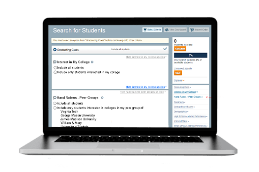 Student Search Platforms | Enterprise, Search & Discovery, Complex Workflow