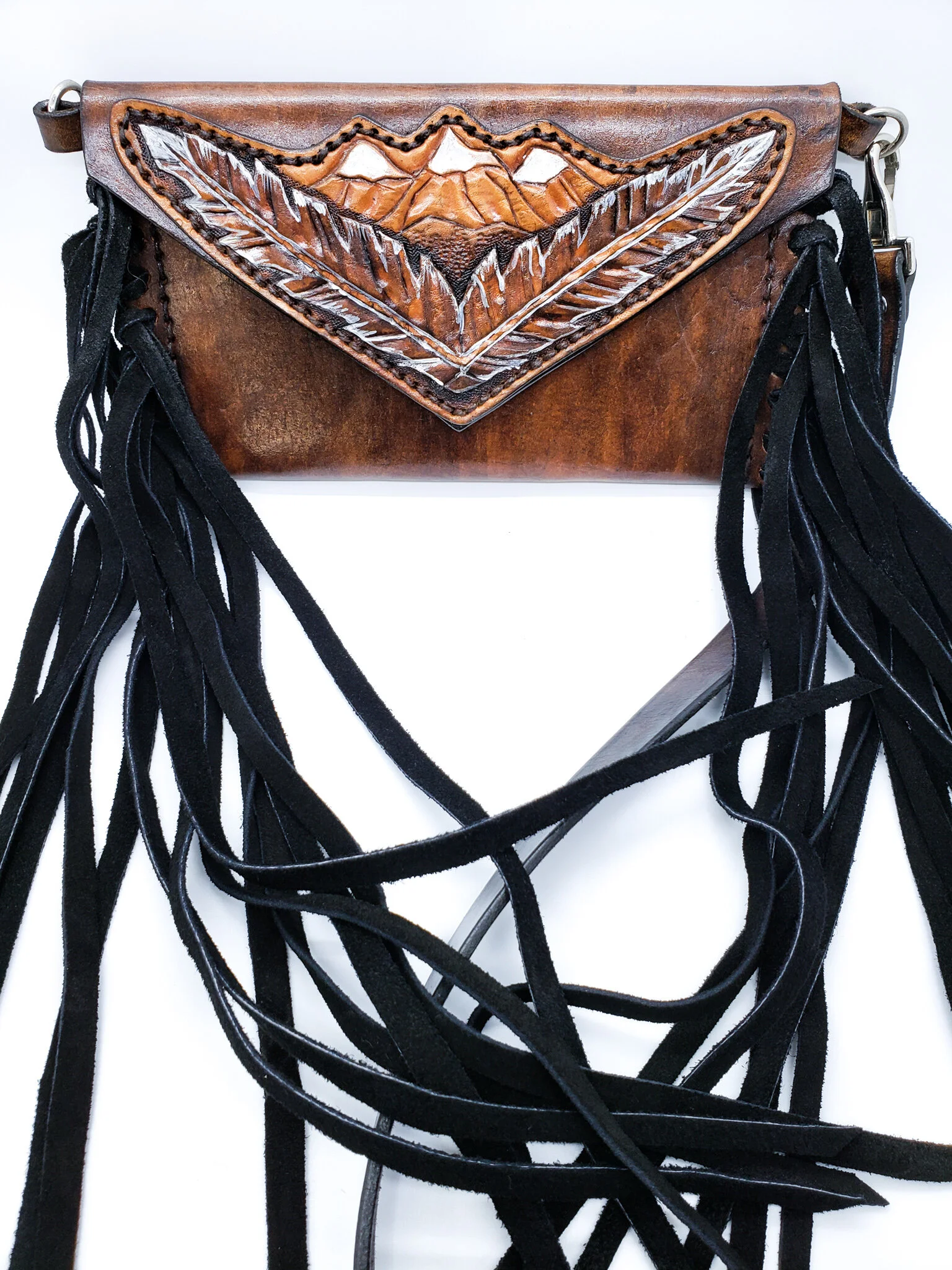 Mountain View Fringe Purse