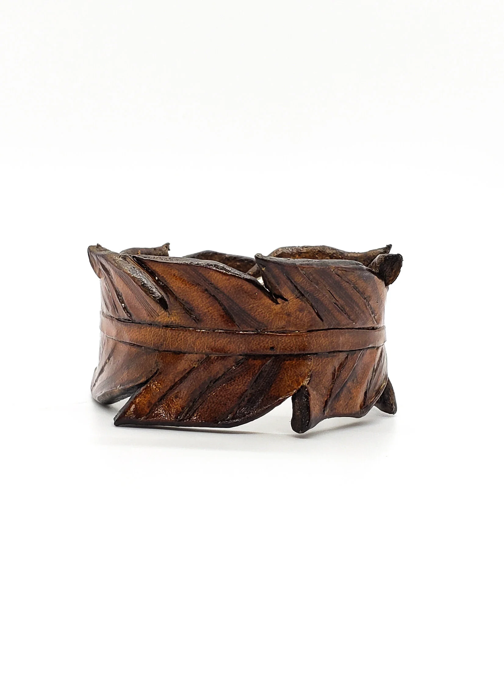 Sienna Sunset Feather Cuff