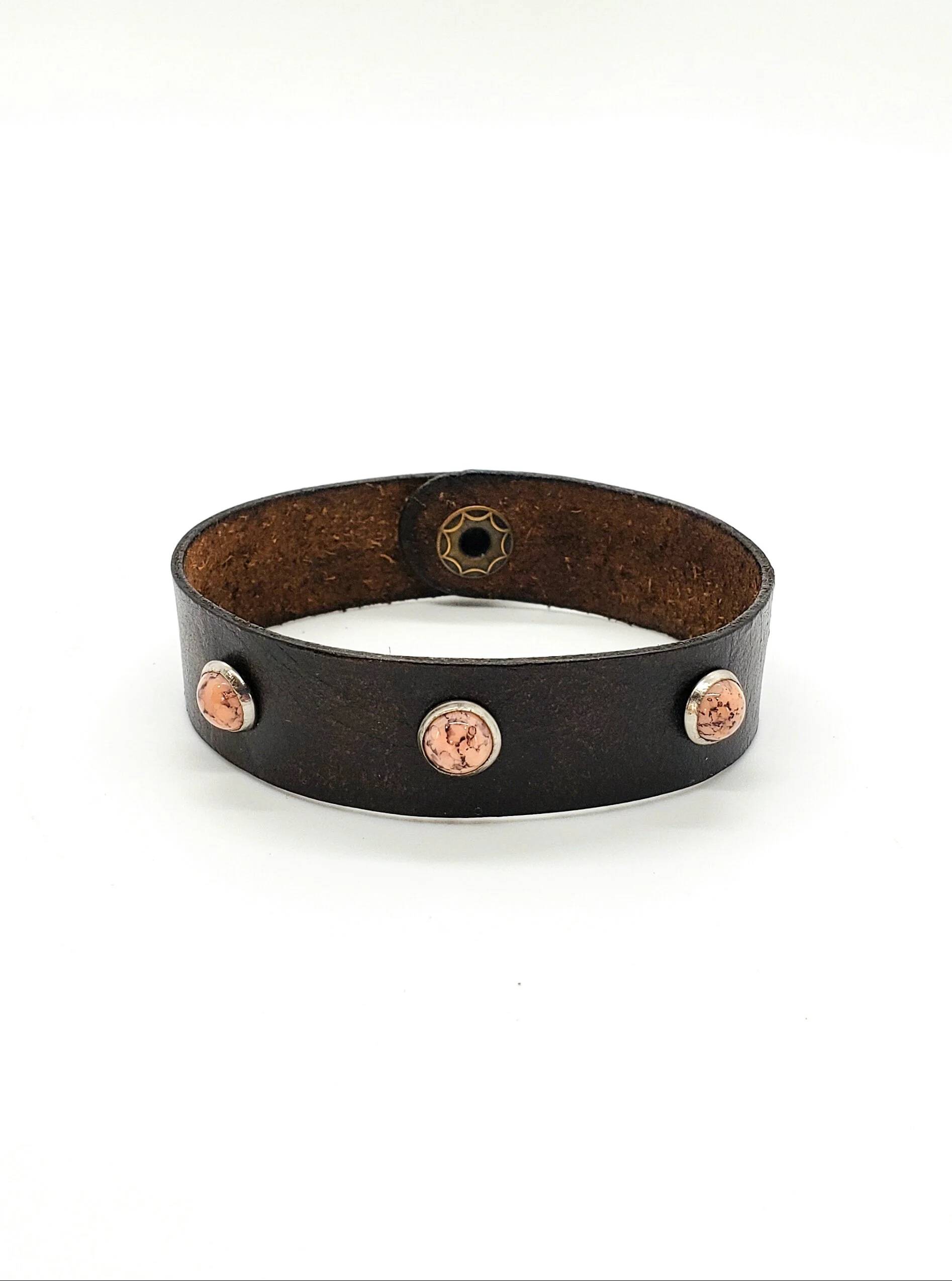 Three Gems Strap Bracelet