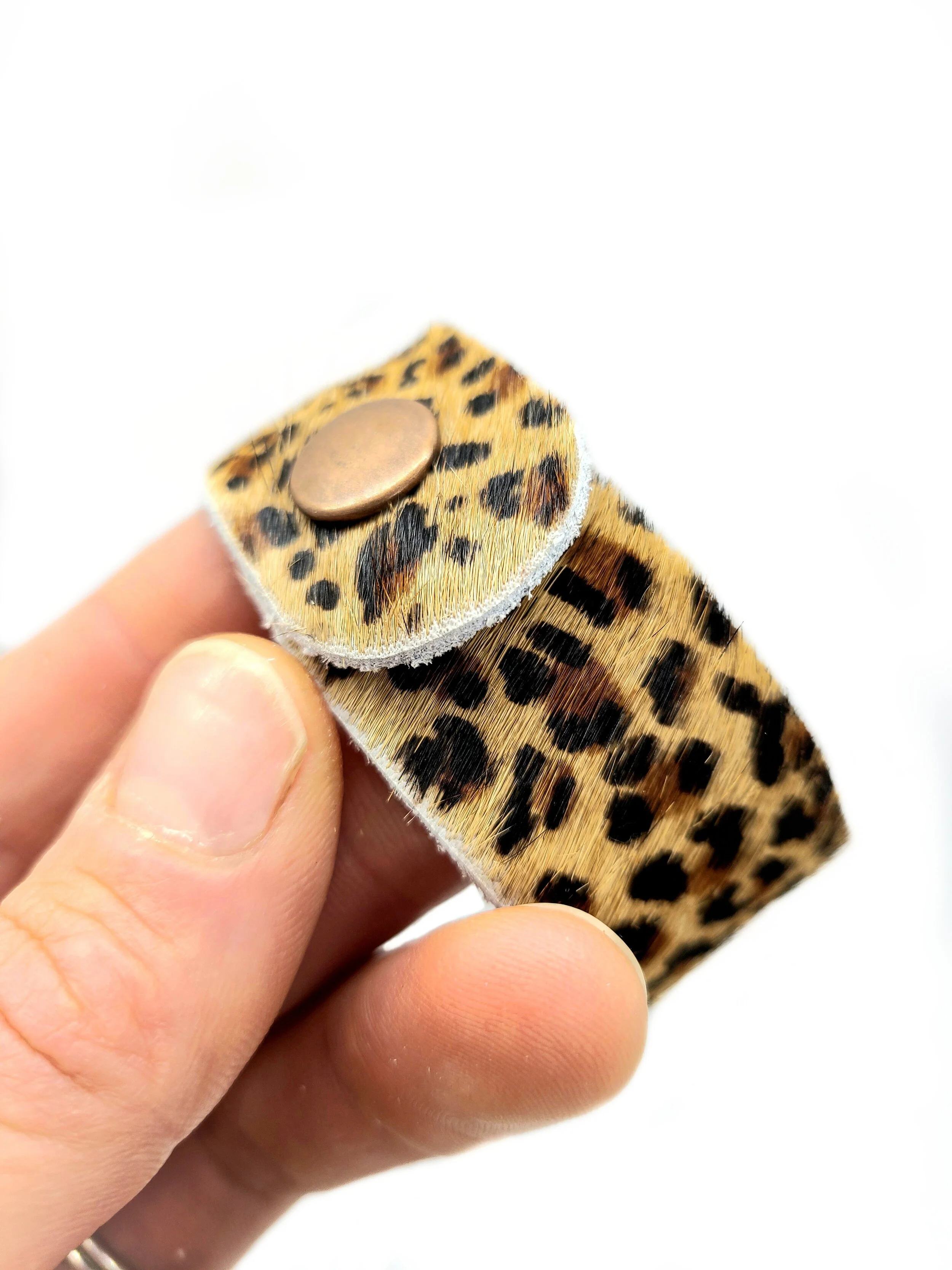 Mini Leopard Cuff