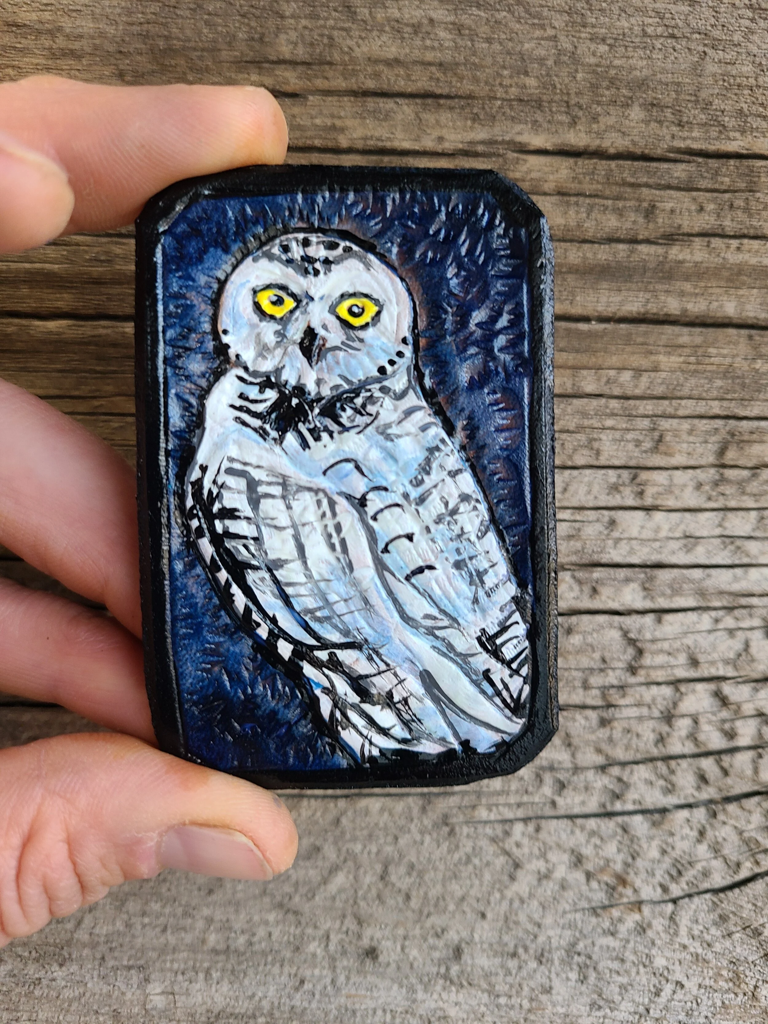 Snowy Owl Fringe Bracelet