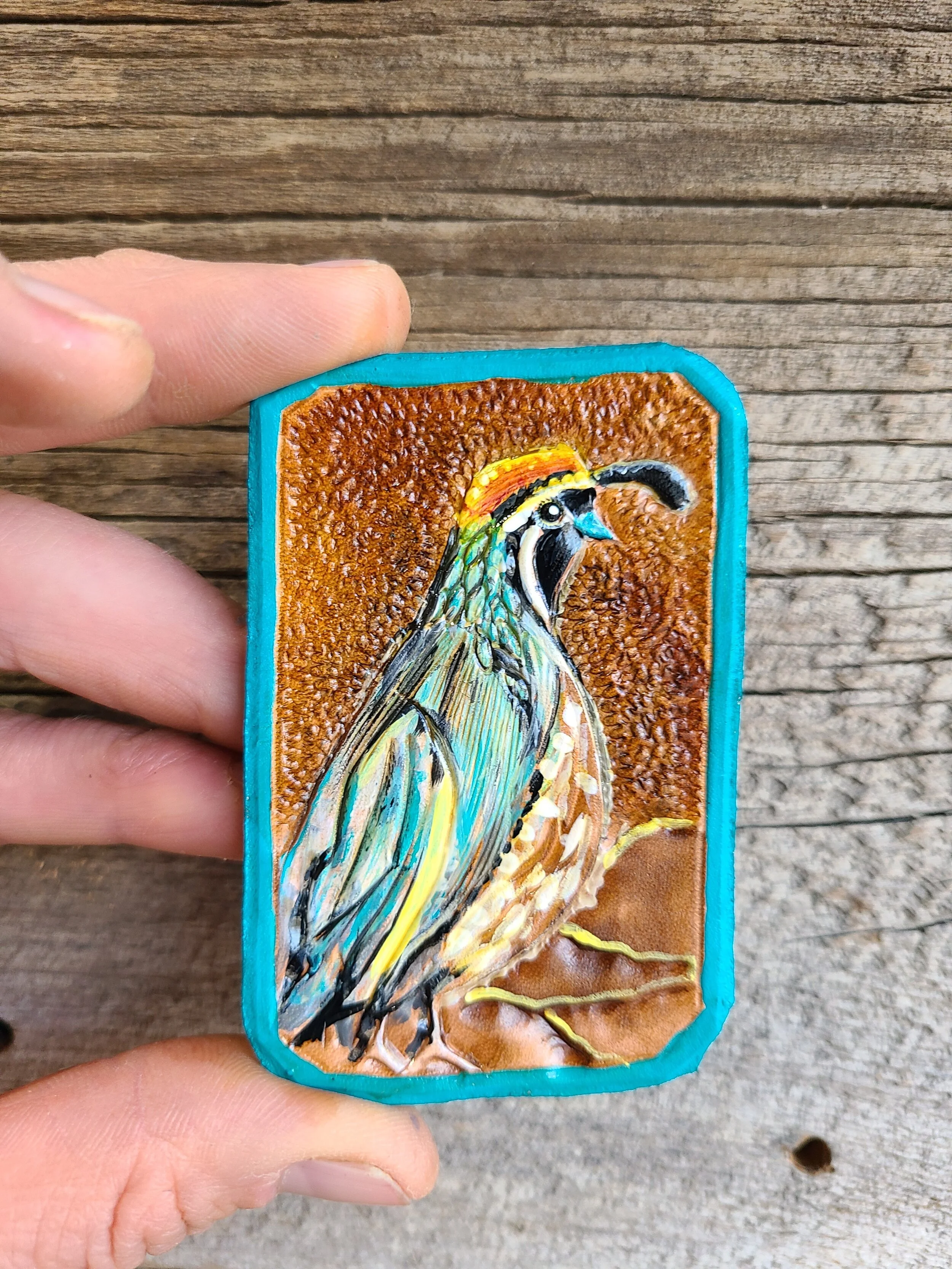 Quail Fringe Bracelet