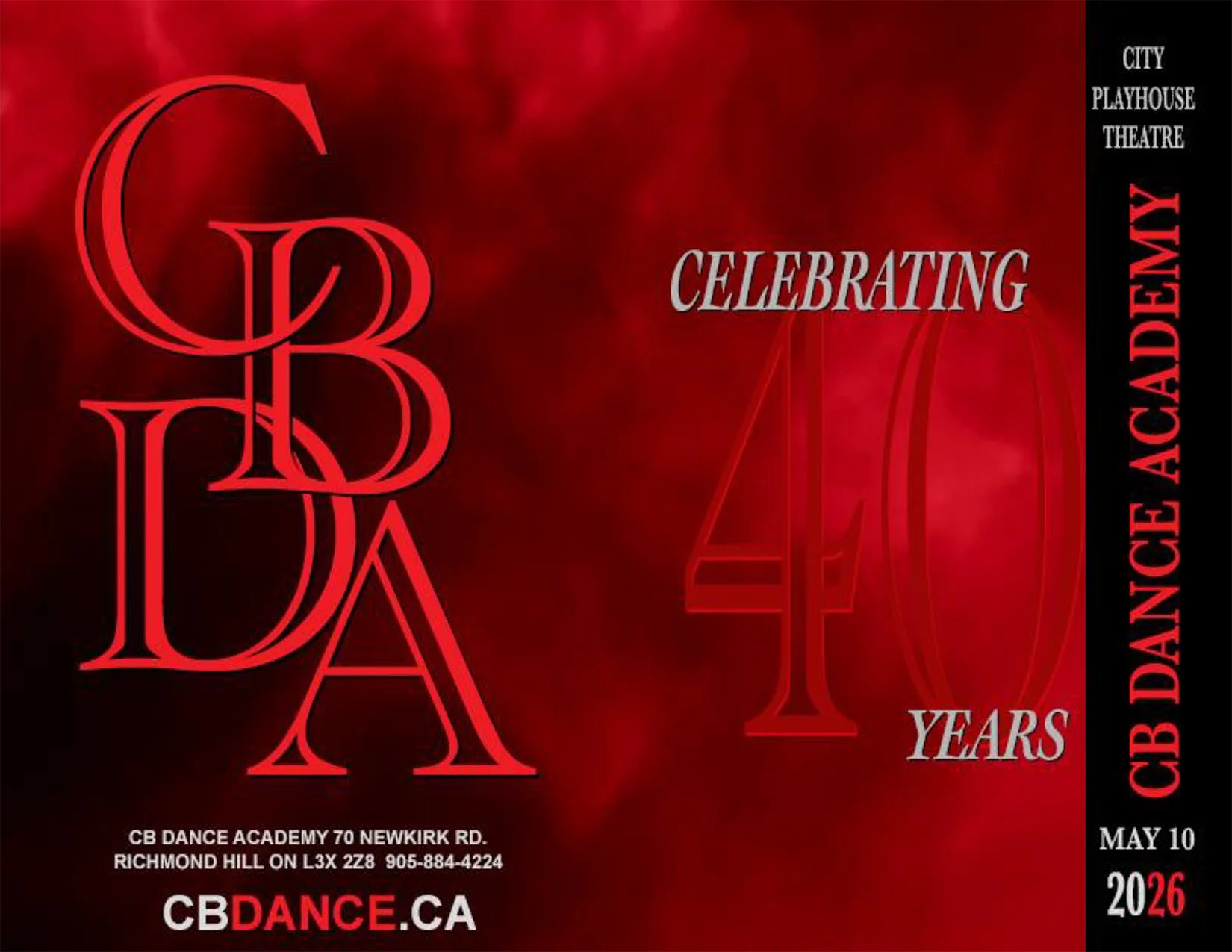 Celebrating 40 Years | May 10th, 2026