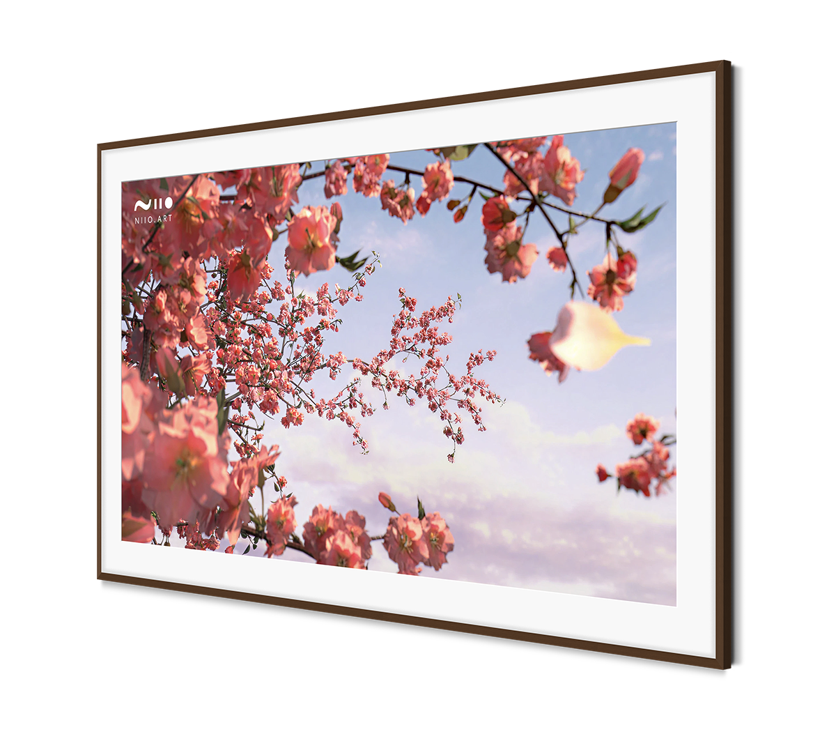 Copy of Sole-TV-Frame-Sony-BRAVIA-7-Dark-Wood-Grain-Angled.png