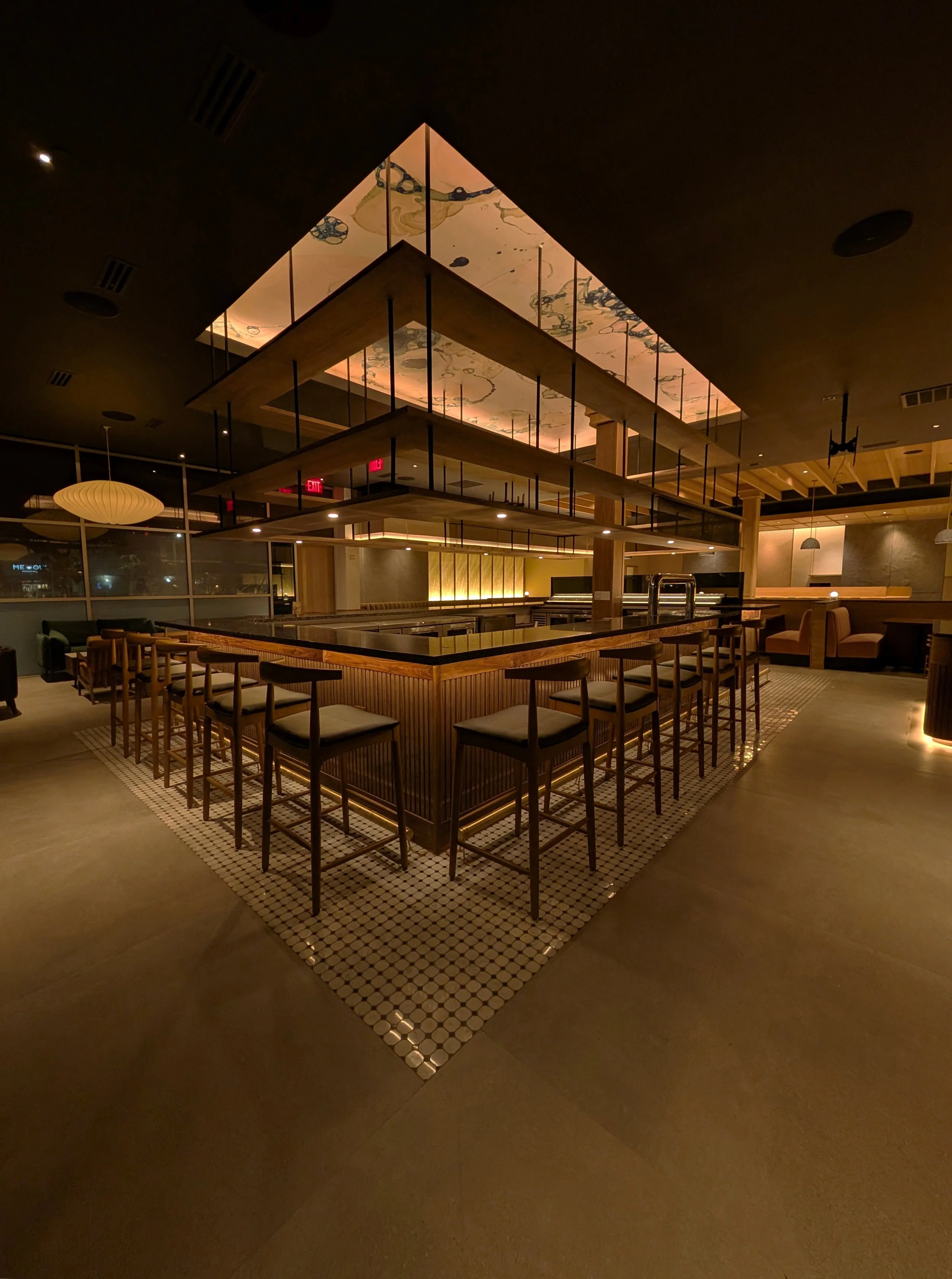   MUJINZO  - Izakaya Bar  Location/ 7100 N.10th St, McAllen, TX Completion/ July 2025 Design/ Katsunori Takeuchi 