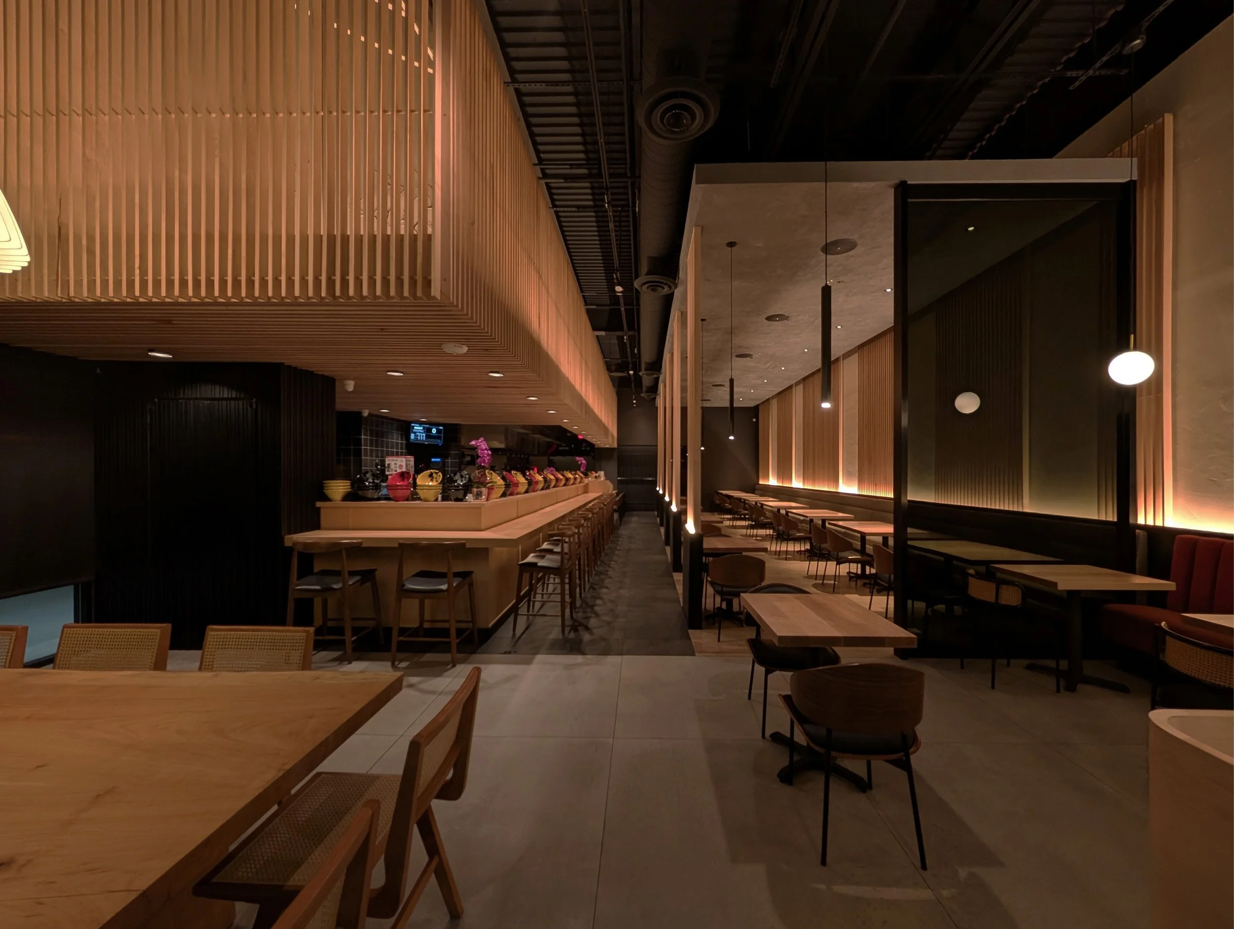   KIWAMI RAMEN  - Ramen Bar  Location/ 7913 N.10th St, McAllen, TX Completion/ May 2025 Design/ Katsunori Takeuchi 