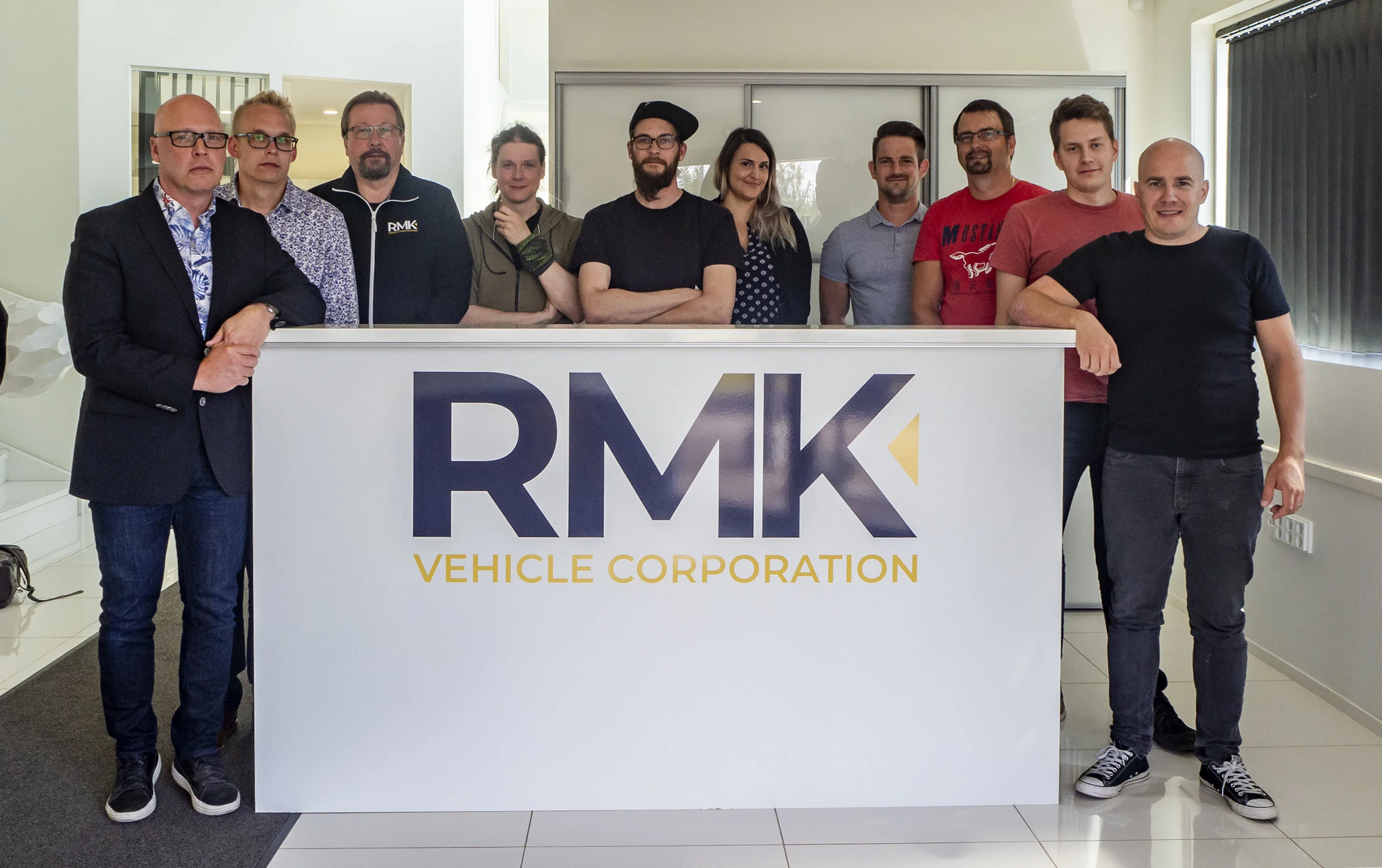 Welcoming the new members to the RMK team