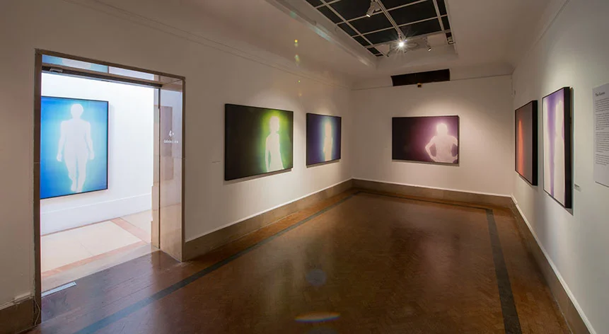 Room Six. Guest photographs installed at Bucklow Retrospective: Said Now, For All Time, Southampton City Art Gallery, 2017-18
