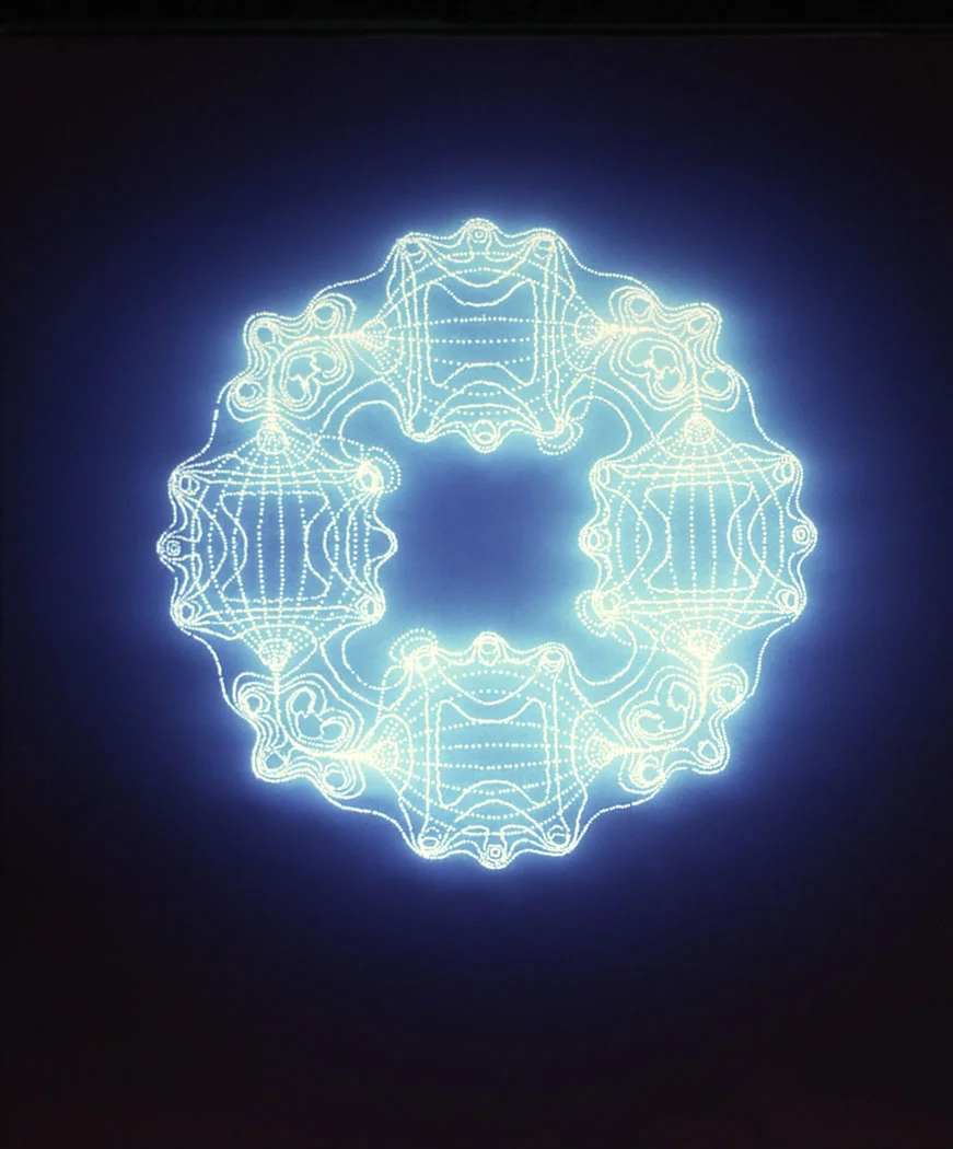 2001: Magnetic Mirror, multiple aperture pinhole photograph
