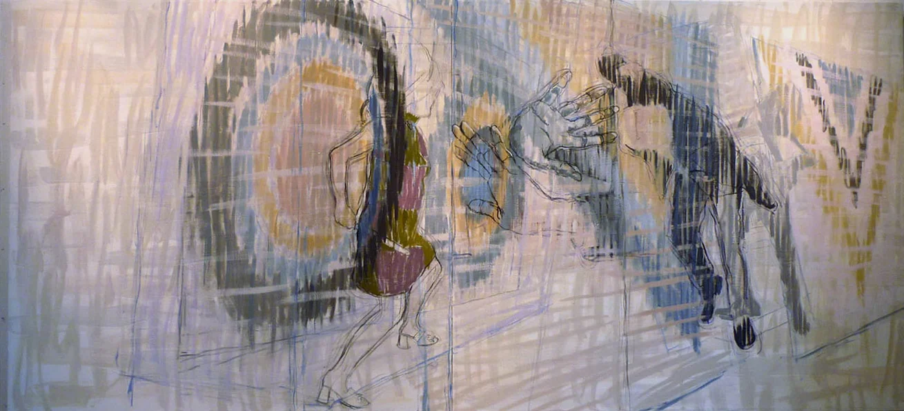 Clement Reeling I, 2012, oil on canvas, 179 x 389cms