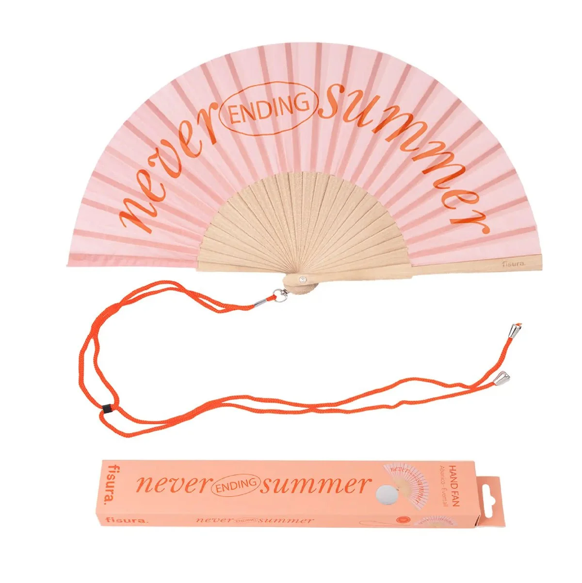 Hand-Fan - Air conditioning - Orange