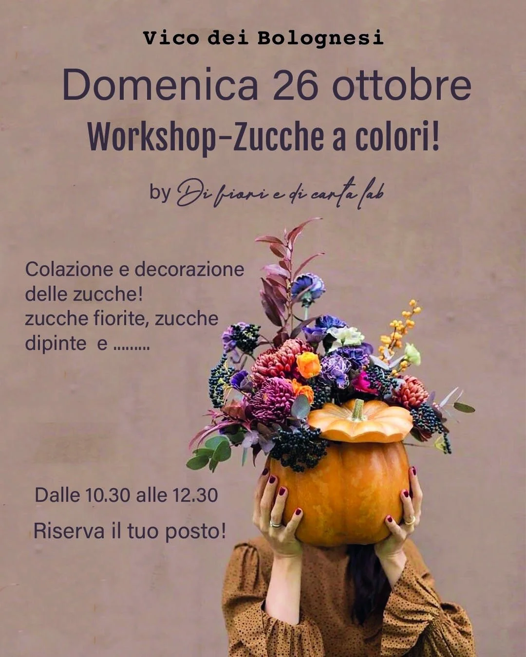 ZUCCHE A COLORI WORKSHOP