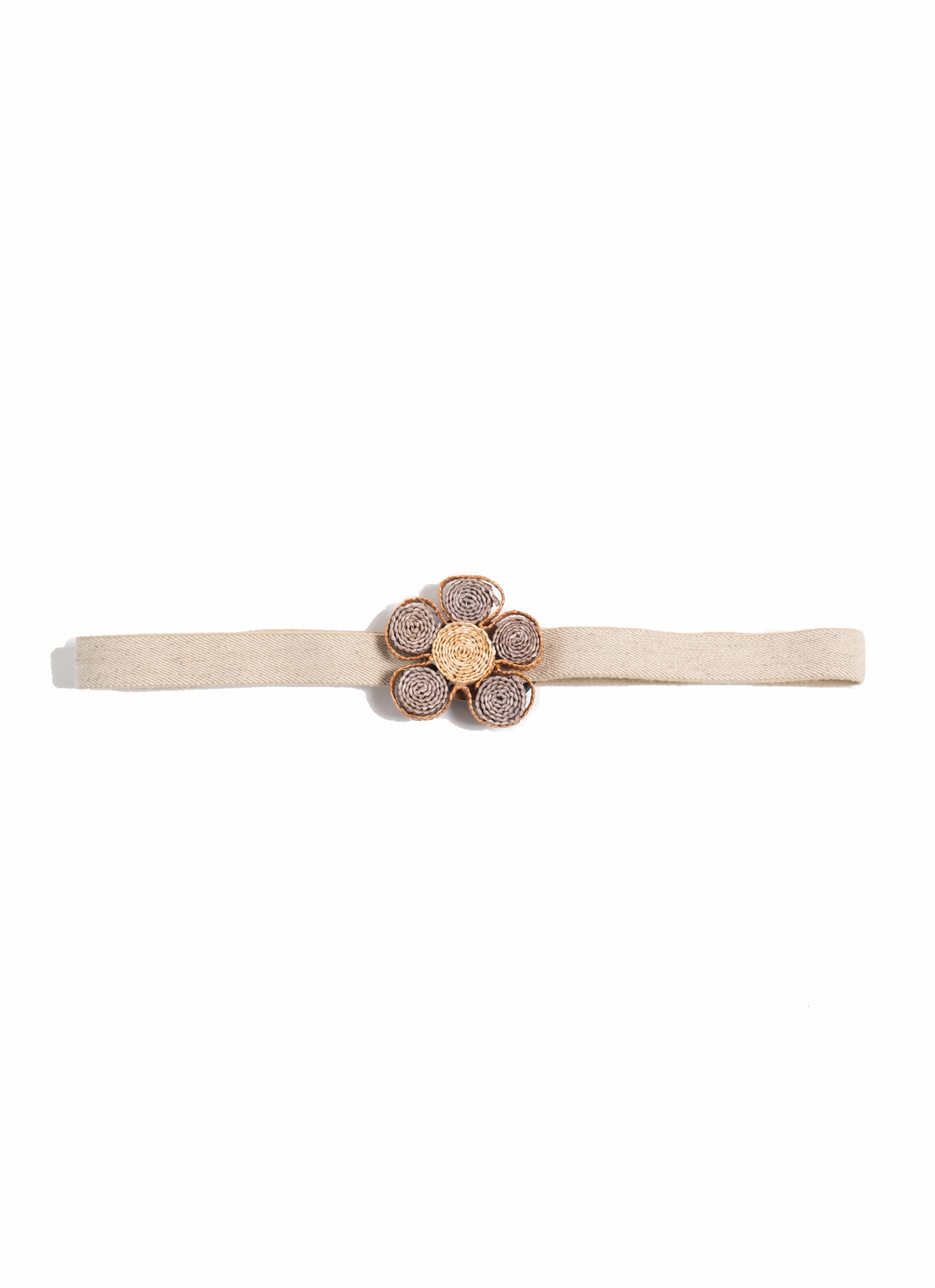 Exquisite J Elastic Belt White Garmentory