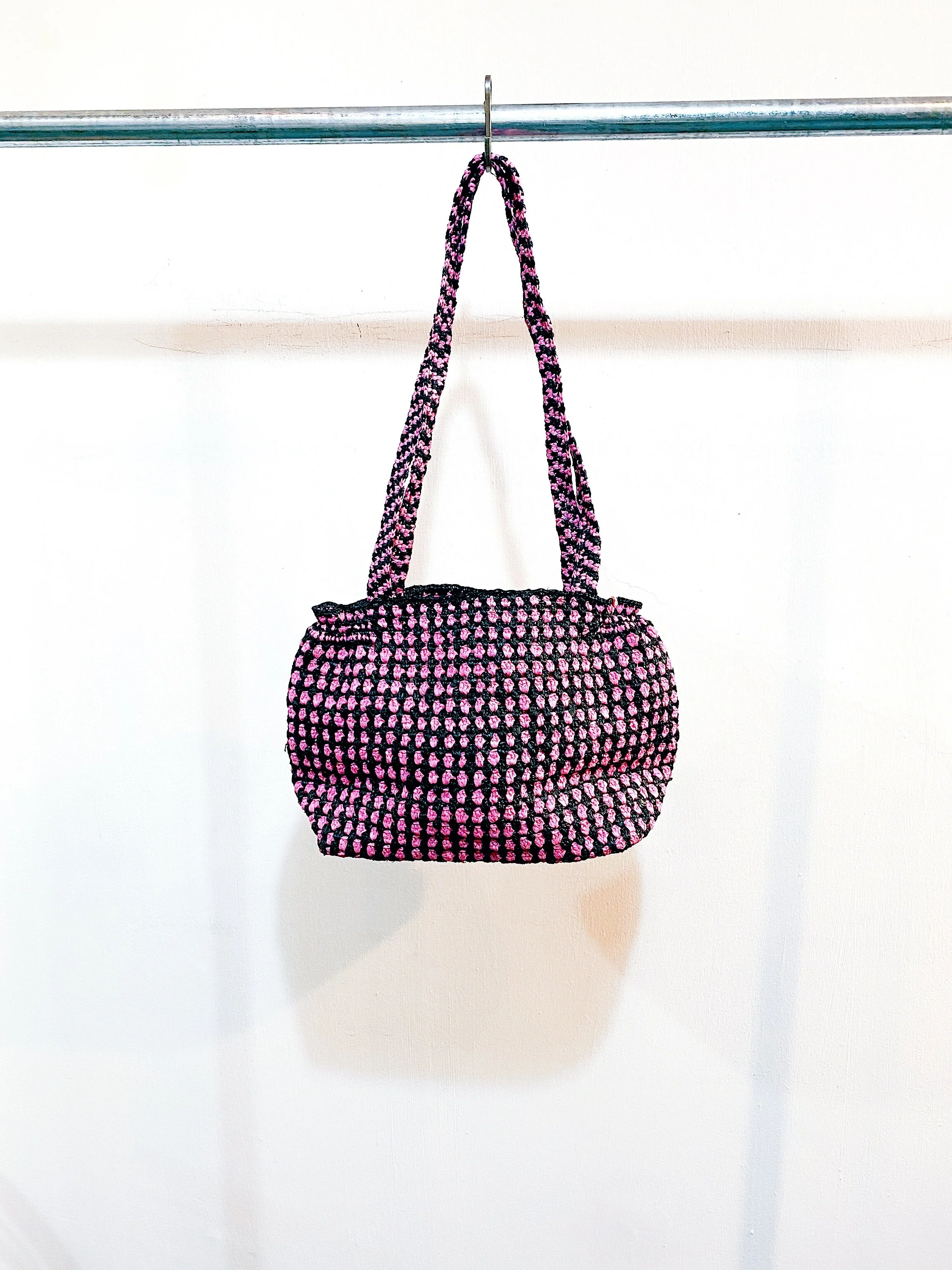 Facteur Celeste - Kouadio bag - black &amp; fuchsia