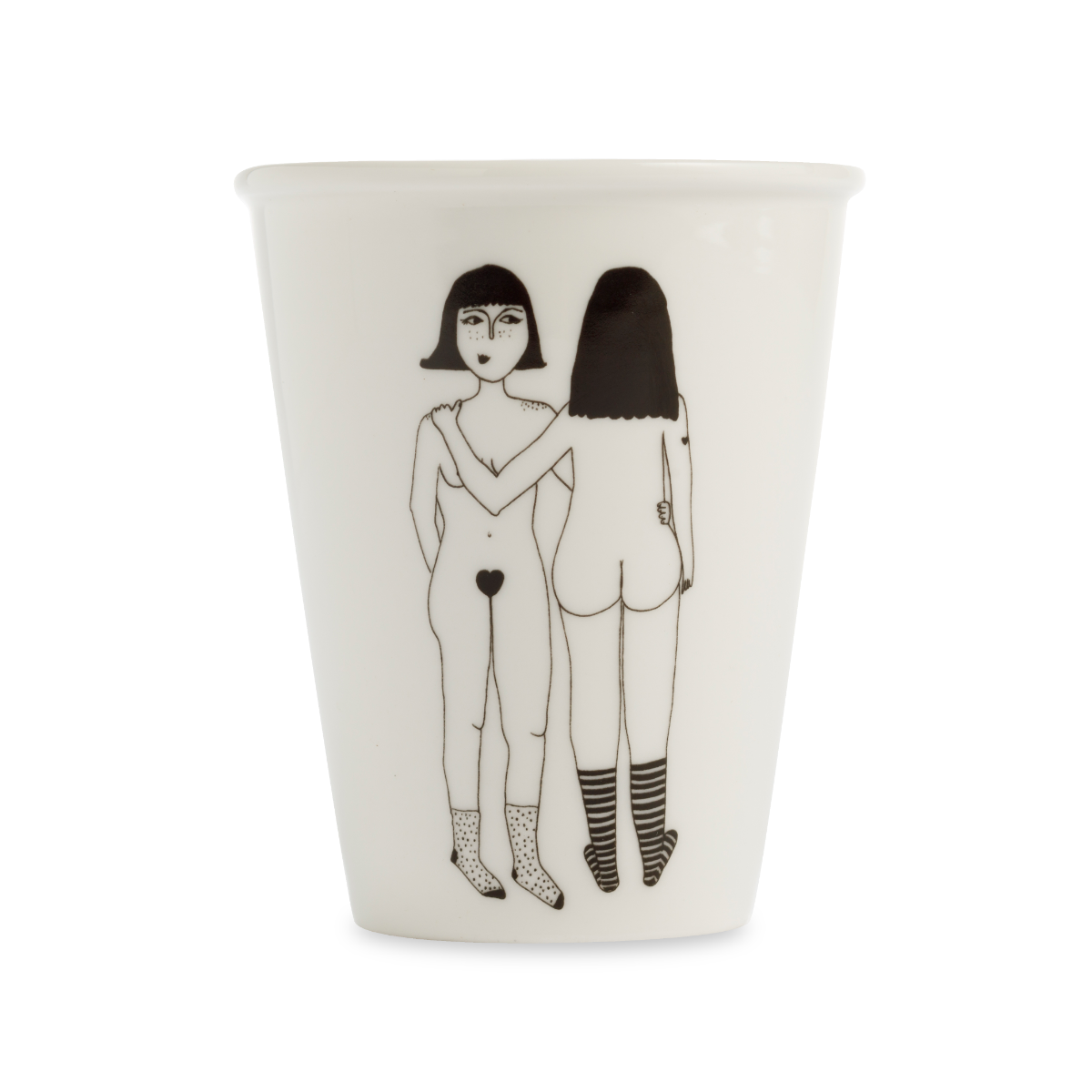Helen B - “4 boobies” porcelain cup