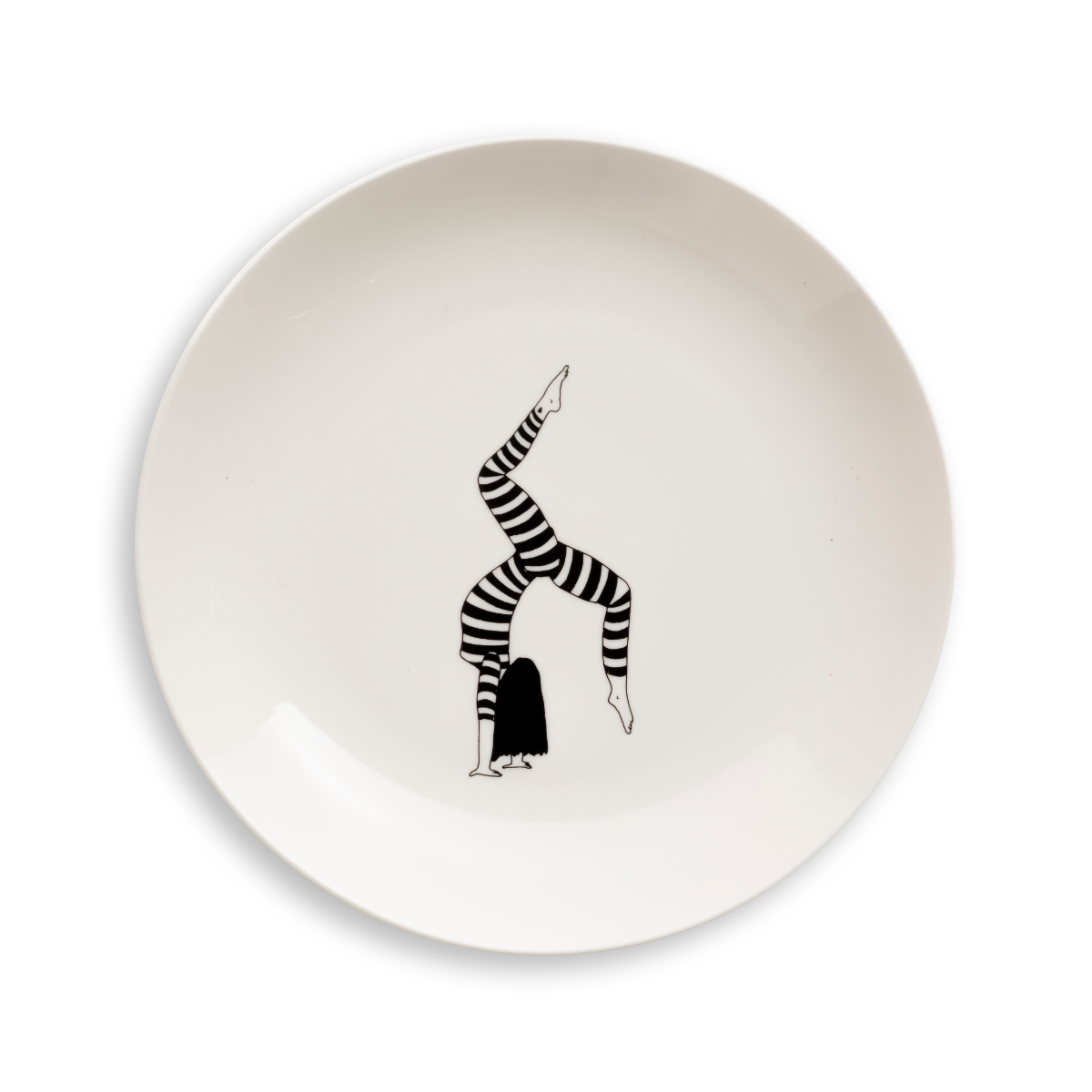 Helen B - breakfast plate - freestyle handstand