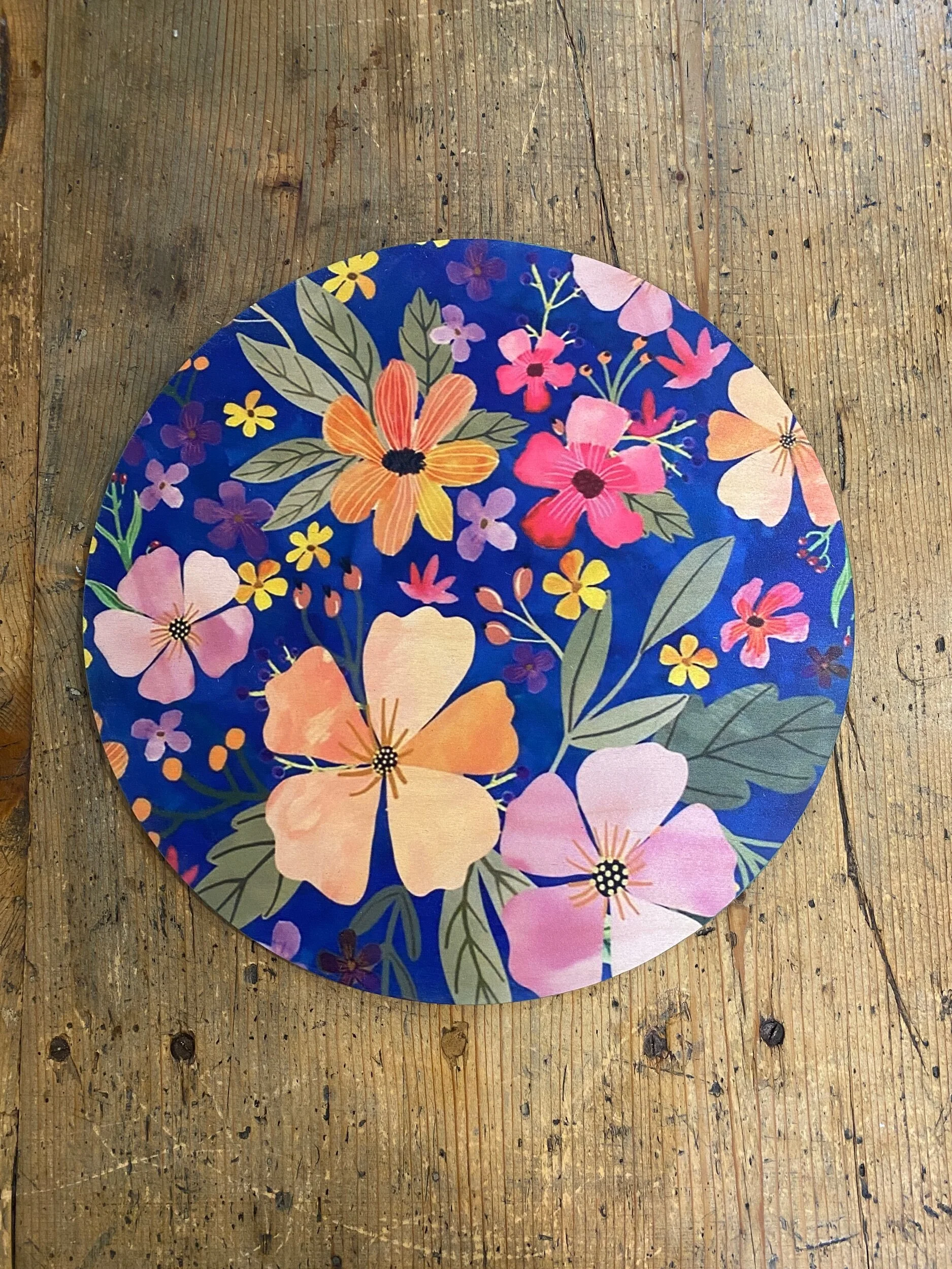 Vico - Handmade round tablemats - various prints