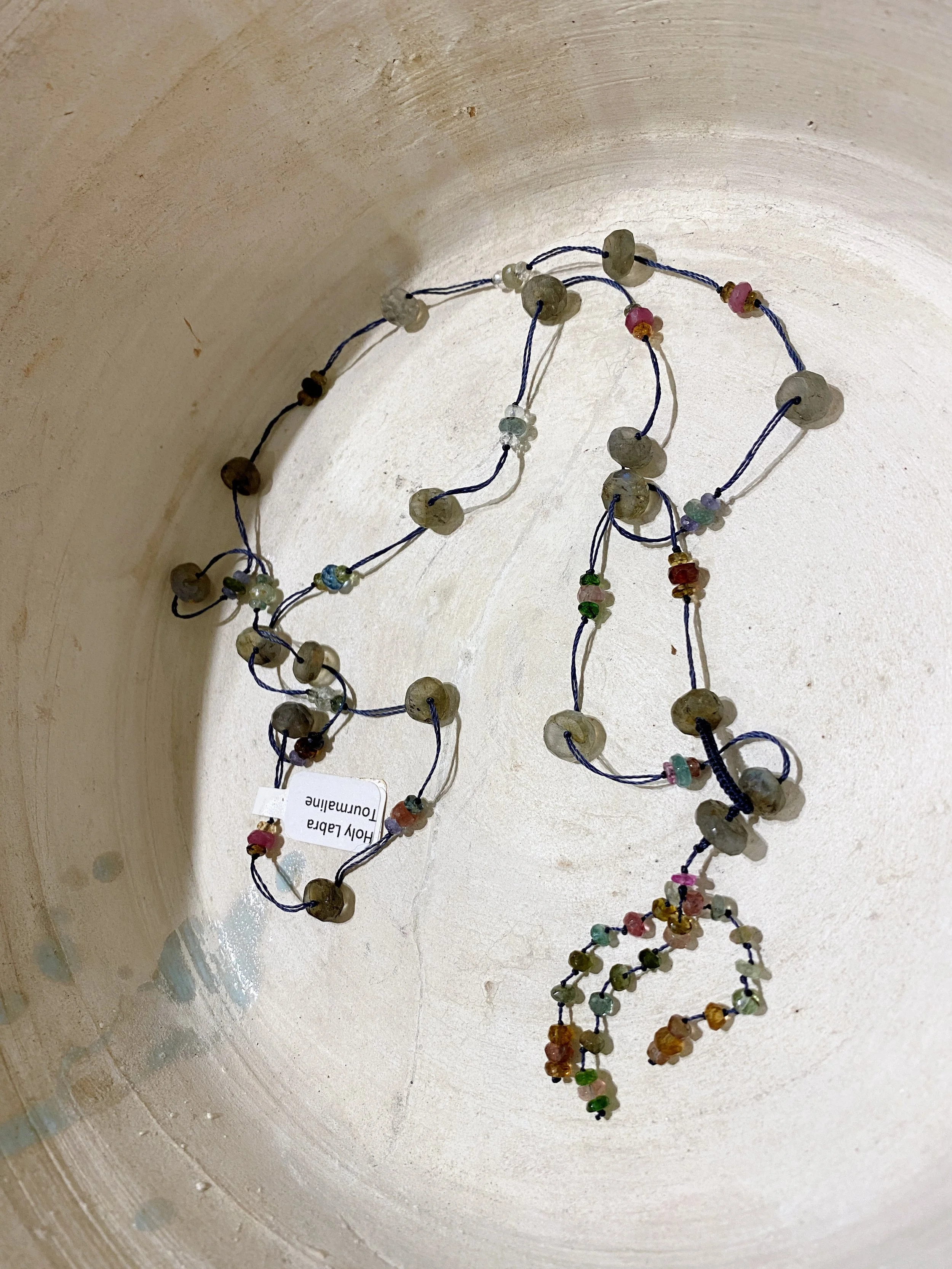 Sharing - Long necklace - Holy Labradorite Tourmaline