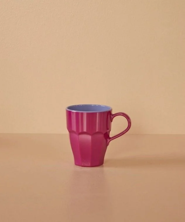 Rice - Melamine mug - soft plum