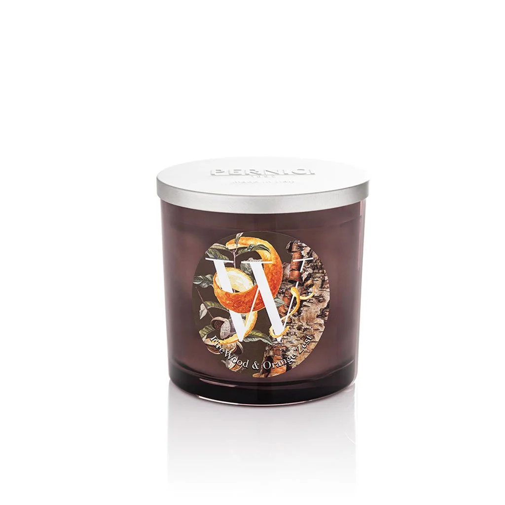 PERNICI - Scented Candle - Firewood & Orange Zest
