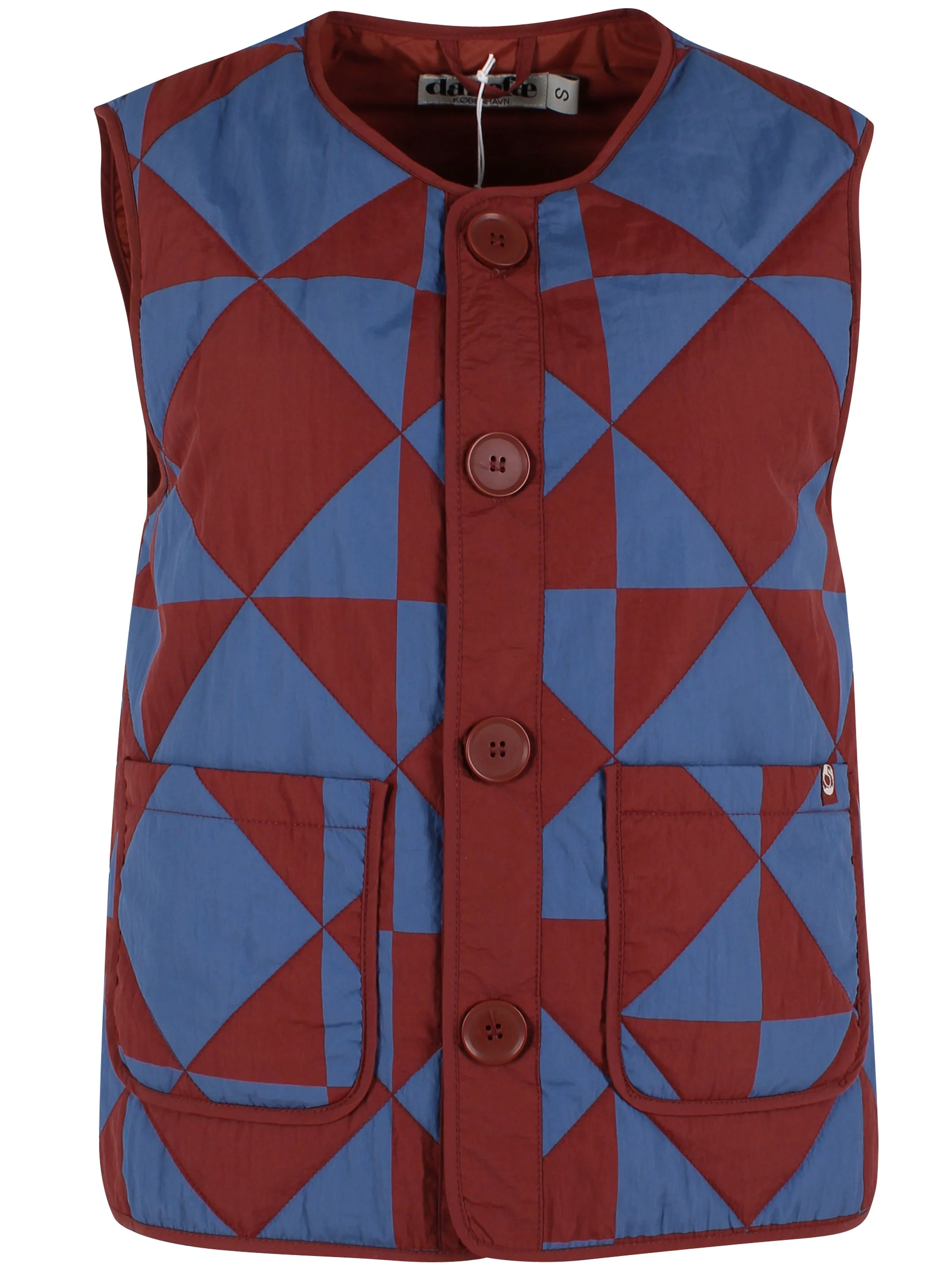 Danefae - Thermo Vest- Brick/Blue