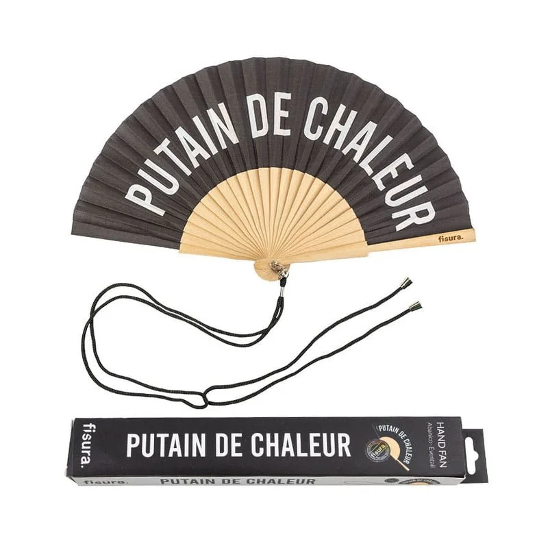Hand-Fan - Putain de Chaleur - Black