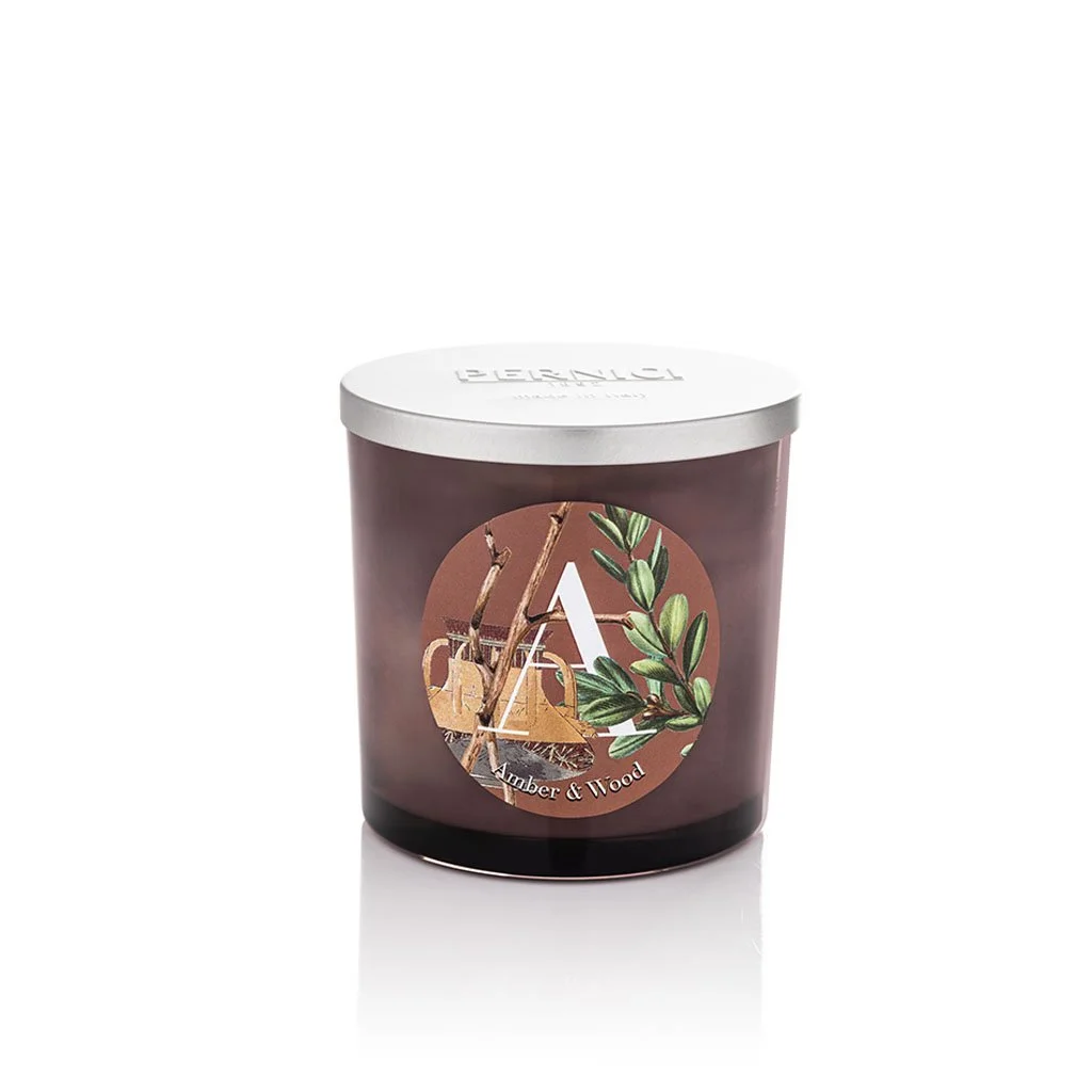 PERNICI - Scented Candle - Amber&Wood