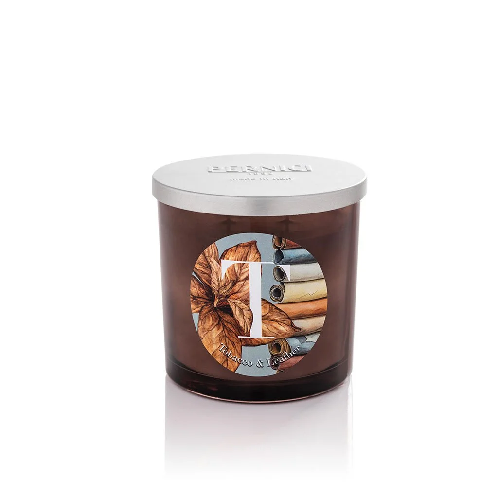 PERNICI - Scented Candle - Tobacco & Leather