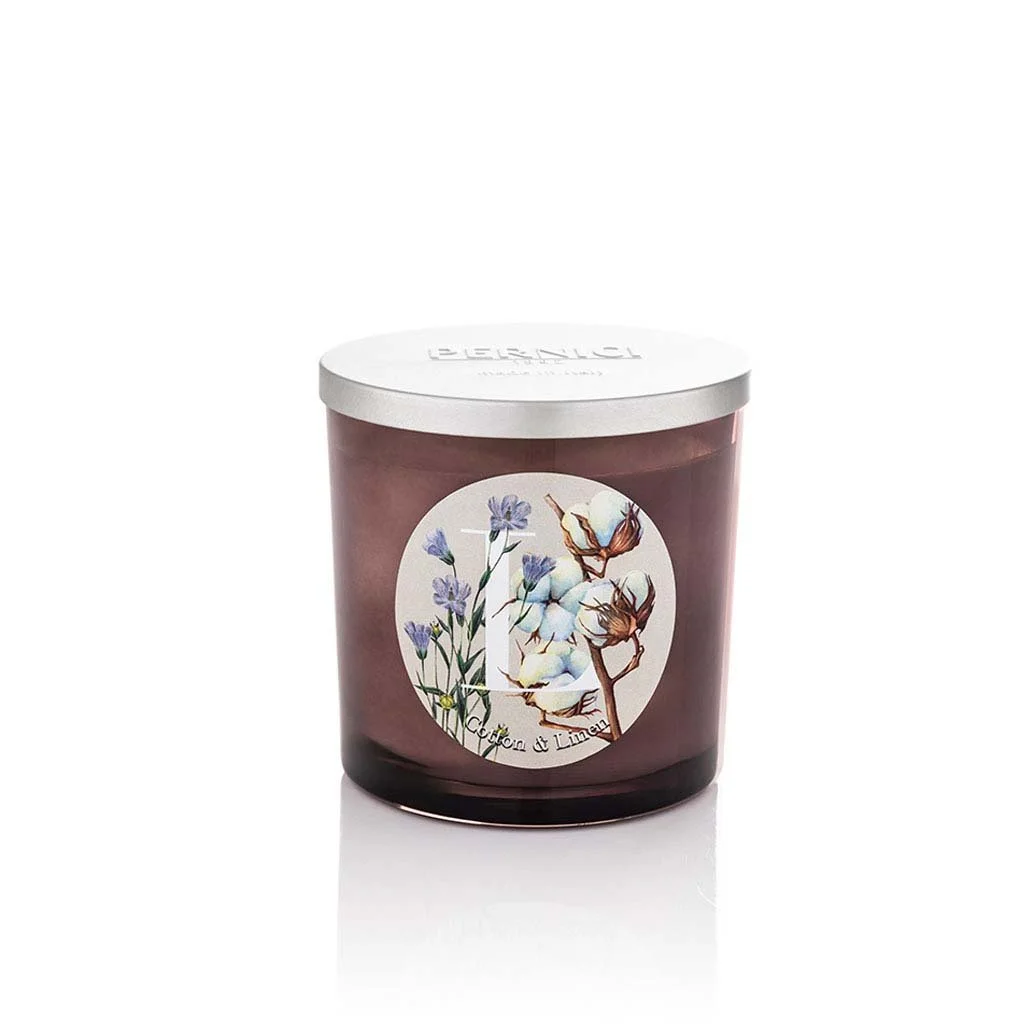 PERNICI - Scented Candle - Cotton & Linen