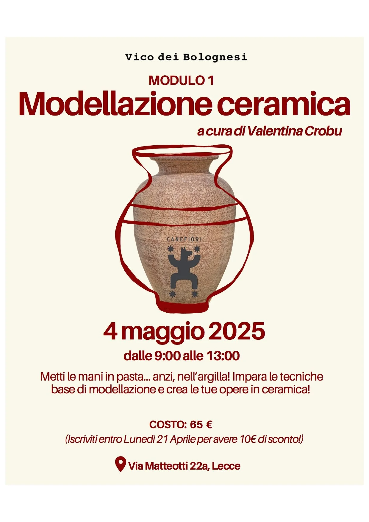 Modellazione Terracotta - MODULO 1