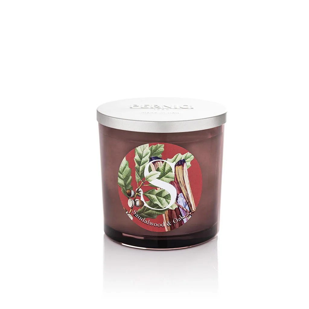 PERNICI - Scented Candle - Sandalwood & Oak