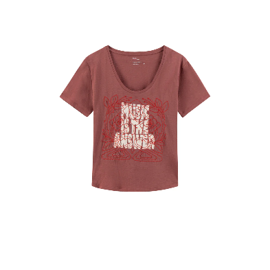 Leon & Harper - Tizia -Chili - T-Shirt