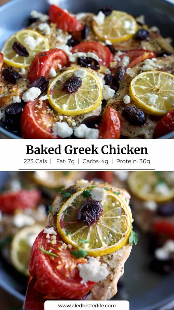 Baked Greek Chicken