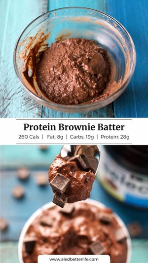 Single-Serving Protein Brownie Batter — Julie Ledbetter