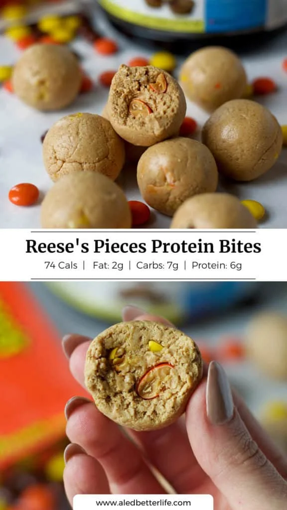 Reese's Pieces Protein Bites