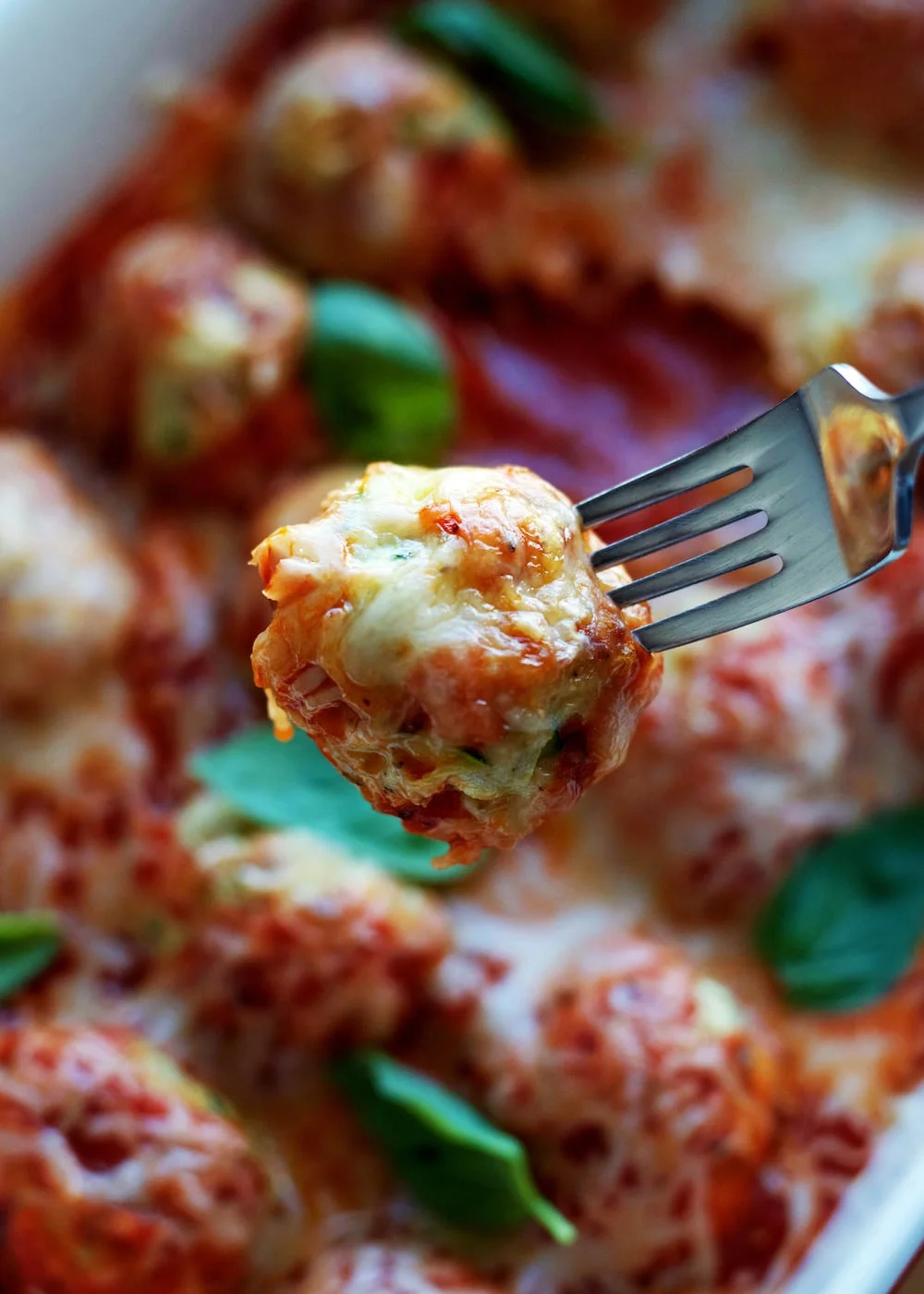 Chicken Parmesan Meatballs