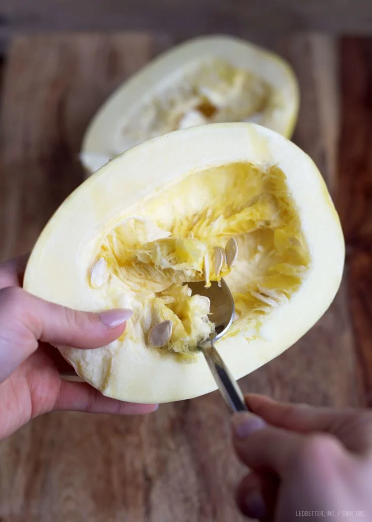 Chicken Bacon Ranch Spaghetti Squash