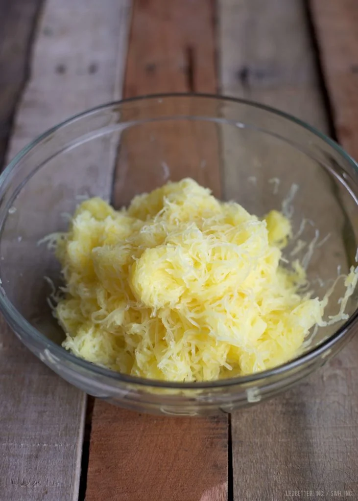 Chicken Bacon Ranch Spaghetti Squash