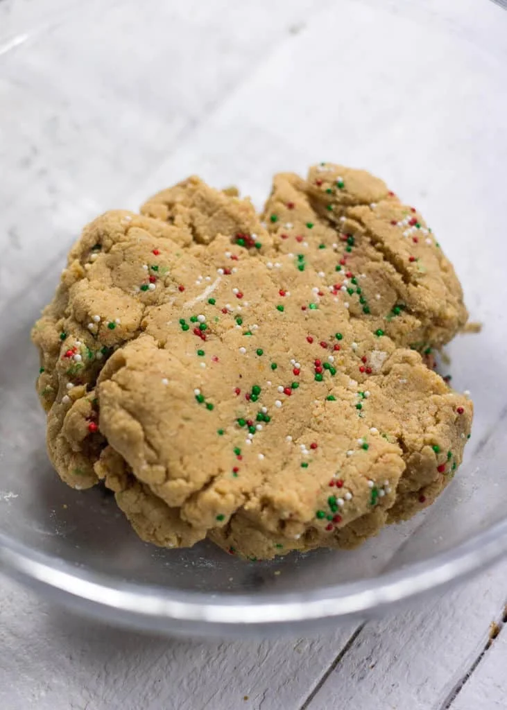 No Bake Christmas Sugar Cookie Bars