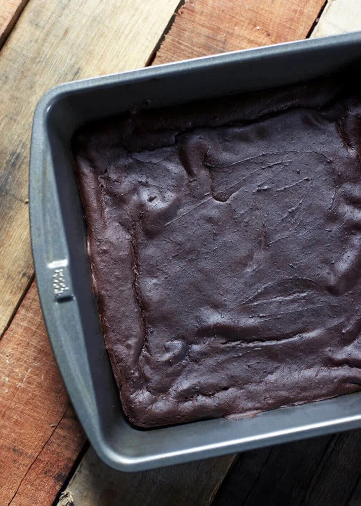 Healthy Peppermint Brownies