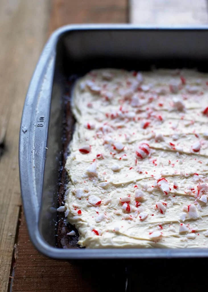 Healthy Peppermint Brownies