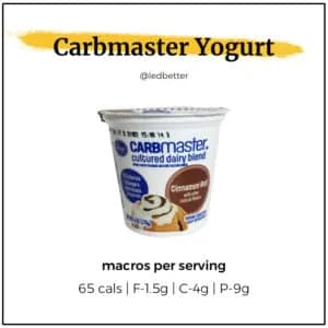Carbmaster Yogurt -Cinnamon Roll