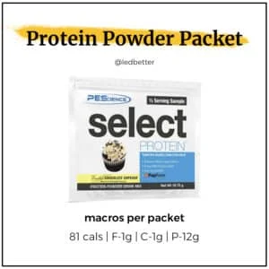 Protein Powder Packet